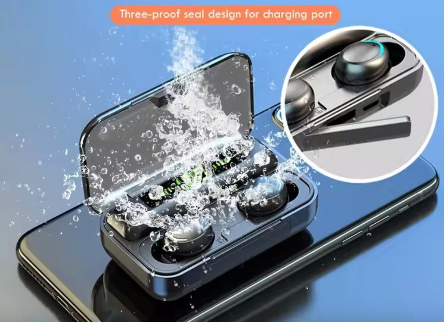 F9-5 Mini 5C TWS Wireless Gaming Earphones