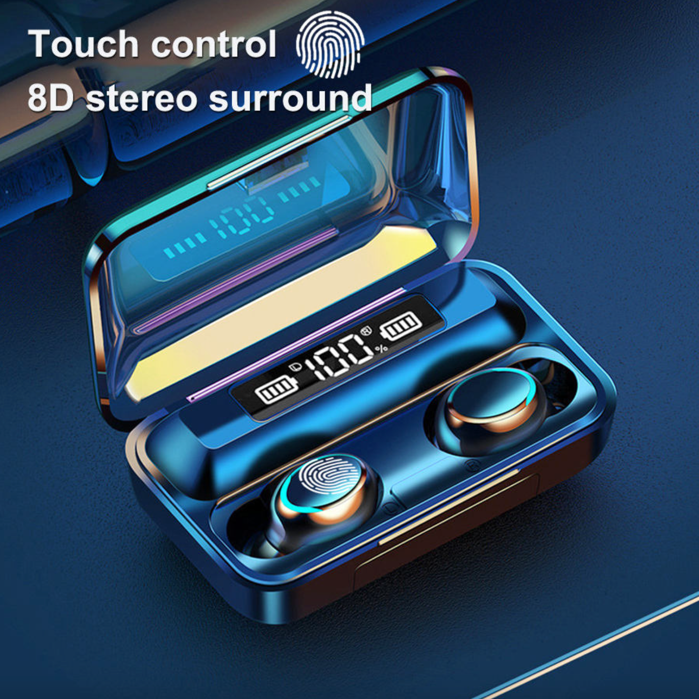 F9 TWS Gaming Earbuds – Bluetooth 5.1 Wireless Earphones