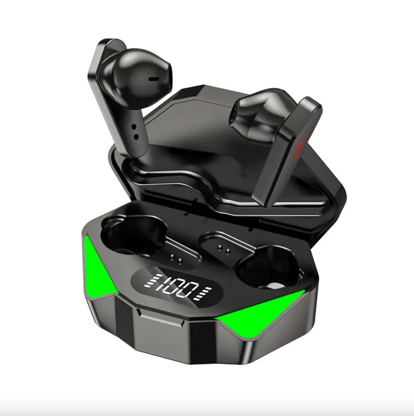 TWS X15 Gaming Earbuds – Wireless Bluetooth Headphones with LED Display & Low Latency