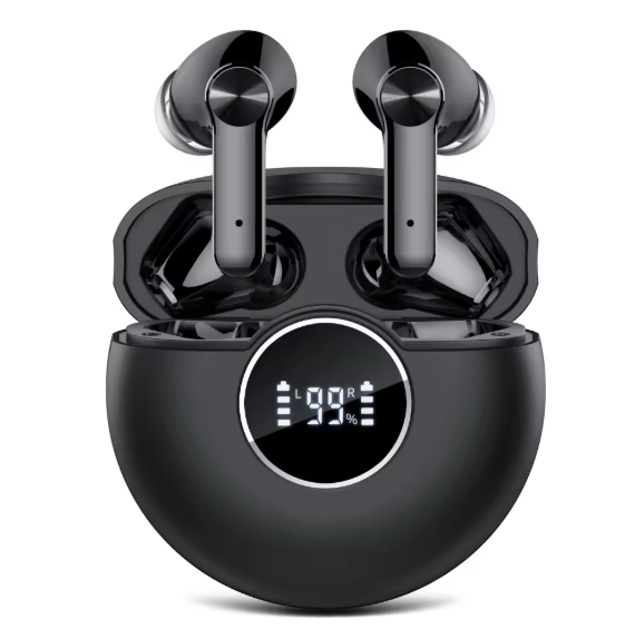 TWS X15 Gaming Earbuds – Wireless Bluetooth Headphones with LED Display & Low Latency