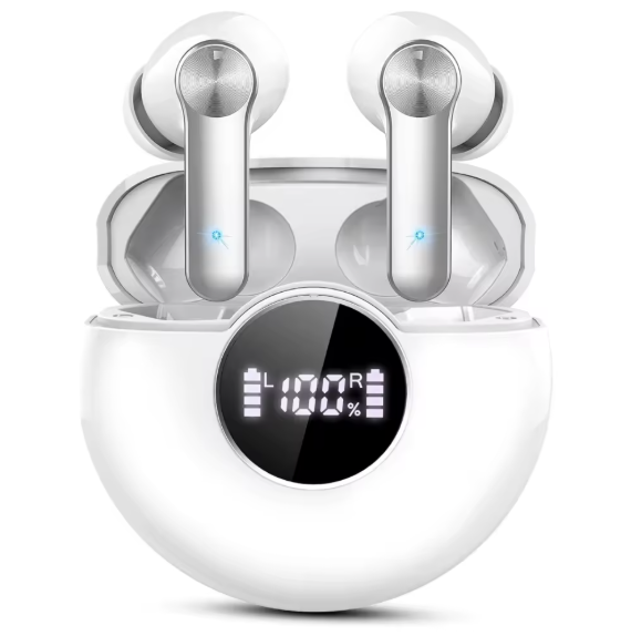 TWS X15 Gaming Earbuds – Wireless Bluetooth Headphones with LED Display & Low Latency
