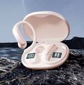 Digital Display Sports Earbuds – Bluetooth 5.4 Ear-Hook TWS with ENC, IPX4 & Hi-Fi Stereo Sound