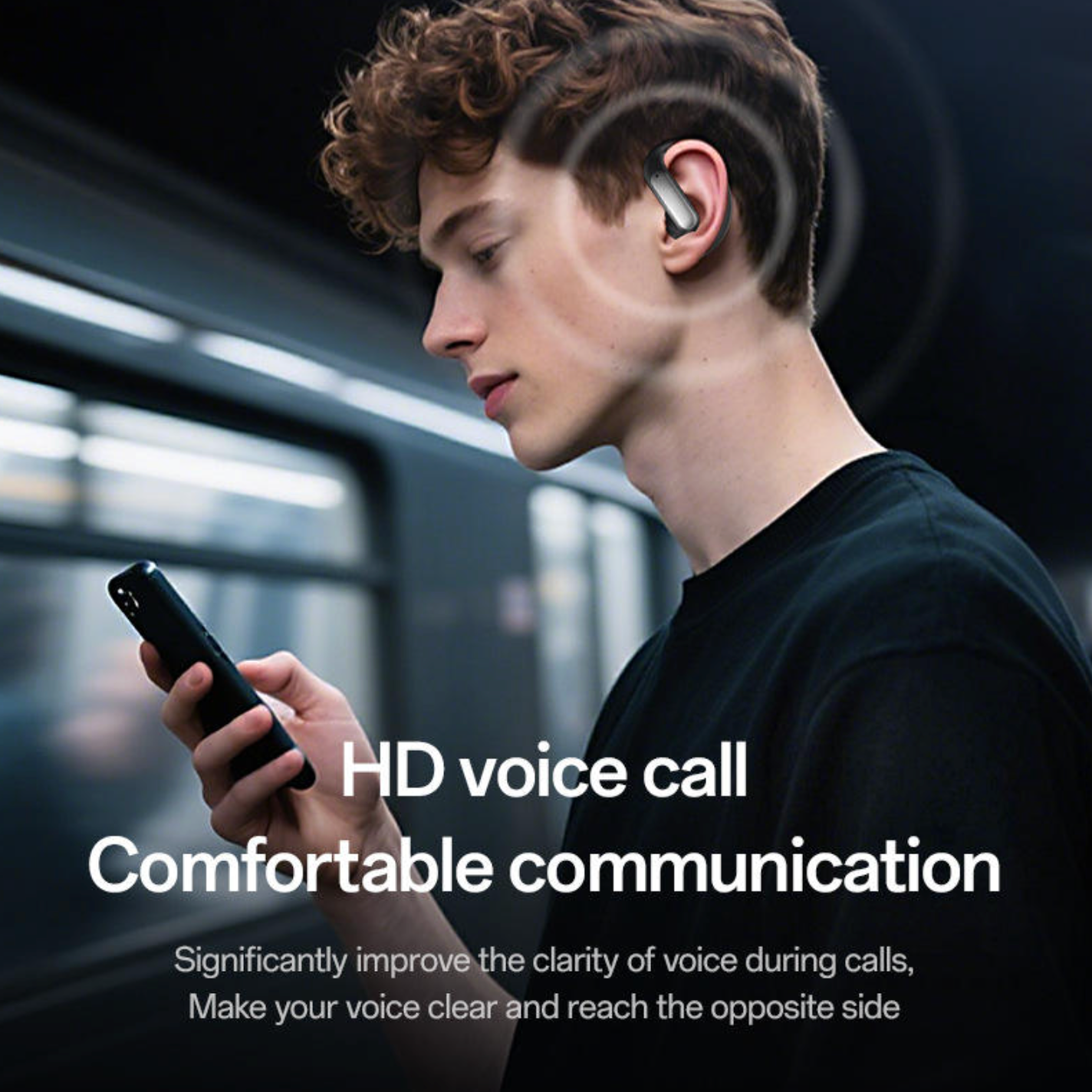 Digital Display Sports Earbuds – Bluetooth 5.4 Ear-Hook TWS with ENC, IPX4 & Hi-Fi Stereo Sound