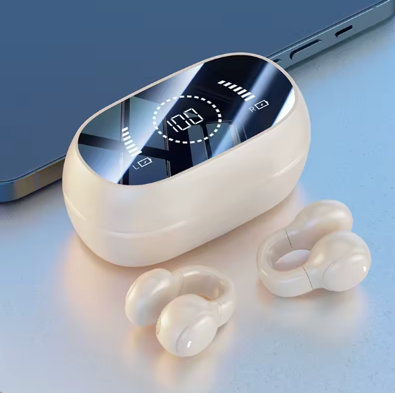 MK-013 Wireless Earbuds – Bluetooth 5.3 Half In-Ear Hi-Fi Earphones with IPX5 Water Resistance